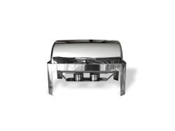 8qt Rectangular High Roll Top Chafer