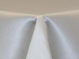 10' Ivory Matte Satin Fabric Drape