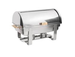 8qt Rectangular Roll Top Chafer