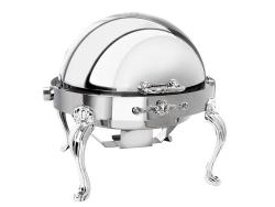 8qt Round Roll Top Chafer