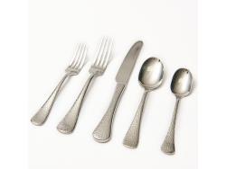 Flatware<br />Hammered Stainless Collection